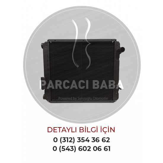 Mitsubishi Fuso Euro 5 – Euro 6 Bakır Radyatör Komple (Temsa Prestij)