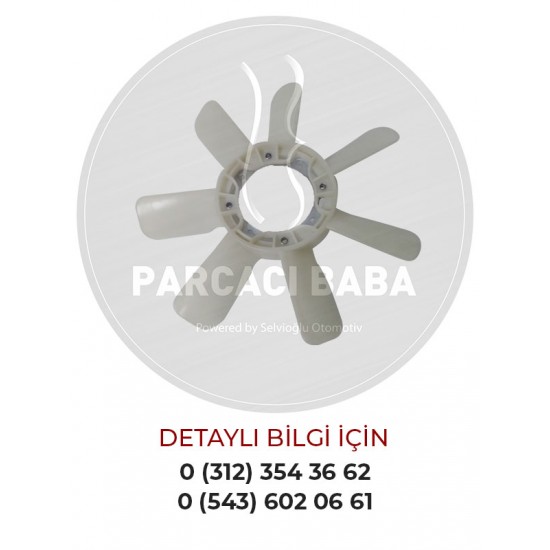 Isuzu NKR55 Fan Pervanesi (7 Kanat)
