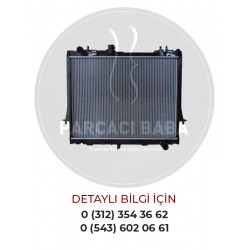 Isuzu D-Max Euro5 2012-> Alüminyum Radyatör Komple (Manuel)