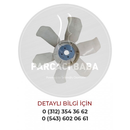 Isuzu NPR59 Fan Pervanesi (6 Kanat)