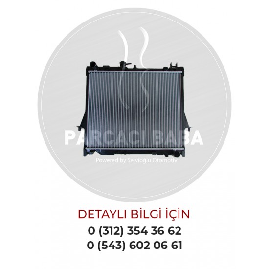 Isuzu D-Max Euro 3 / Euro 4 4JA1 (2002-2012) 2.5 / (2006-2012) 3.0 Radyatör Komple