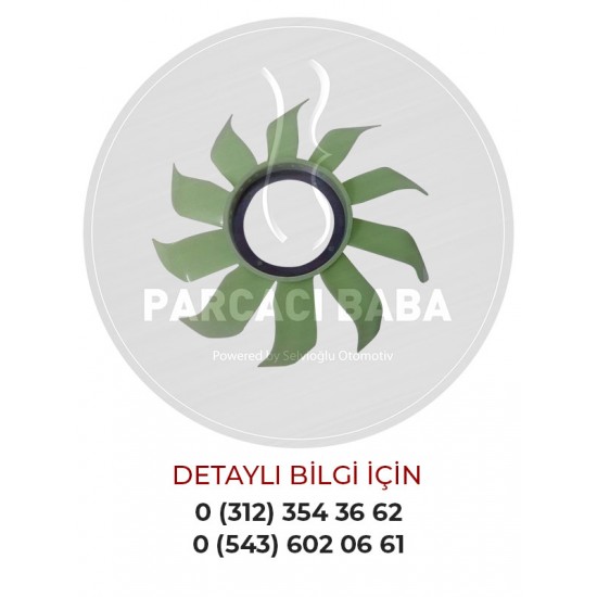 Mitsubishi 859 Euro 4 / D-Max Euro 4 4×4 07-11 Fan Pervanesi (10 Kanat)