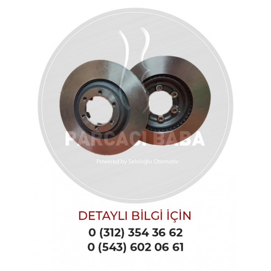 Isuzu D-Max 4X4 Euro 5 2012-> Fren Ön Diski