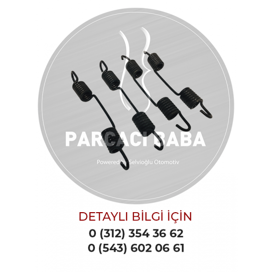 Mitsubishi Canter 659 / 859 Fren Balata Yayı 4’Lü