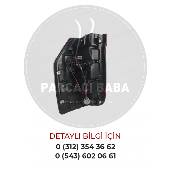 Mitsubishi L200 CR 19-21 Sol Ledli Stop