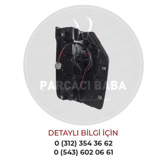 Mitsubishi L200 CR 19-21 Sağ Ledli Stop