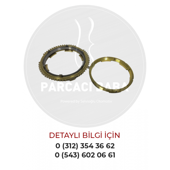 Mitsubishi Fuso Canter Euro 5 Senkromenc Sarısı 2/3 (3 Parça)