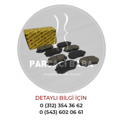 Mitsubishi Canter Euro 4 711 / 730 Ön Fren Disk Balatası (8 Parça)