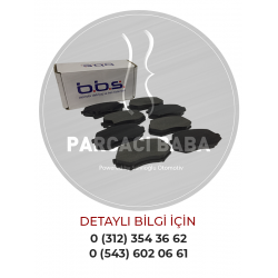 Mitsubishi Canter Euro 4 711 / 730 Ön Fren Disk Balatası (8 Parça)