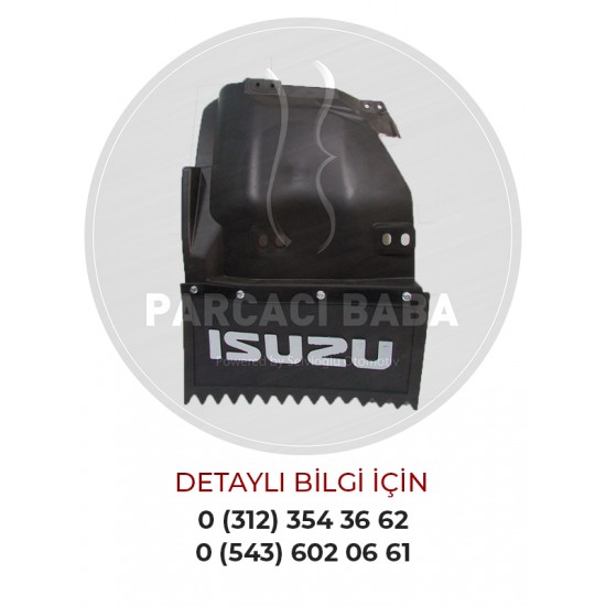 Isuzu NPR75 Arka Sol (LH) Paspaslı Çamurluk