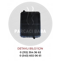 Mitsubishi Canter 511 / 515 / 519 550x475x33 2 Sıra Zigzag Radyatör Komple ( Bakır )