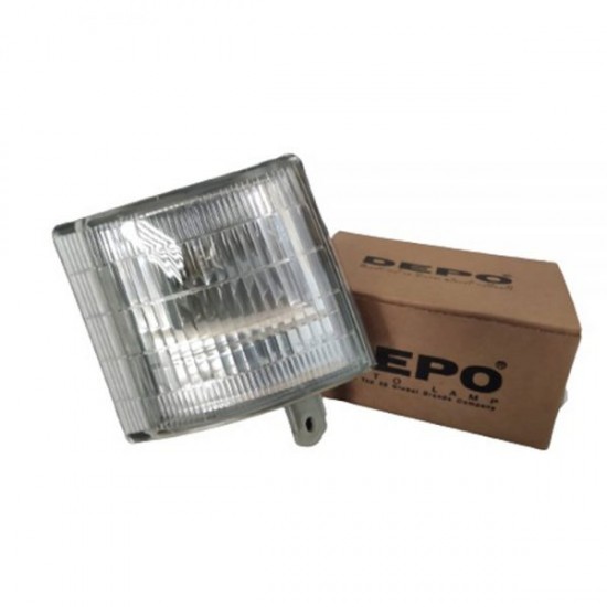 Mitsubishi Fuso Canter 511 / 515 / 519 / 635 / 639 / 659 Far Yanı Ön Sol Park Sinyal (Beyaz)