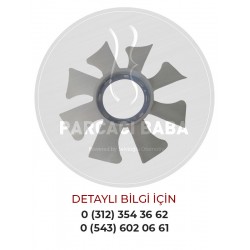Isuzu NPR66 / Mitsubishi Canter 659/511 – H100 Vantilatör Fan Pervanesi (8 Kanat)