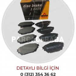 Fuso Canter Euro 5 Ön / Arka Fren Disk Balatası