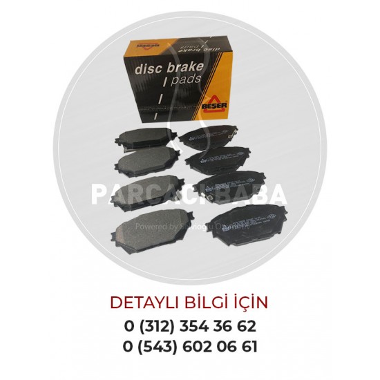 Fuso Canter Euro 5 Ön / Arka Fren Disk Balatası