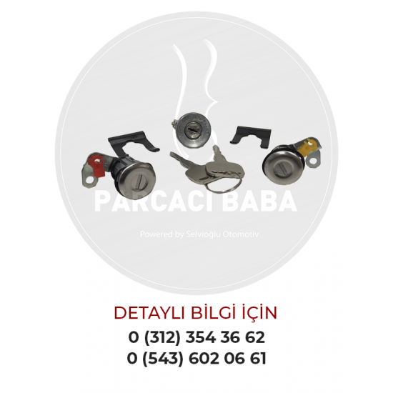 Isuzu NPR66 Kontak Kapı Kilit Takımı